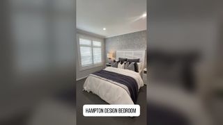 Furnitur kamar tidur desain Hampton