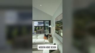 Ruang tamu desain rumah modern