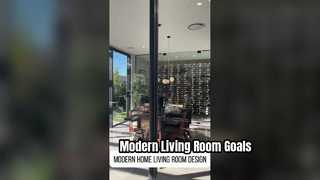 Ruang tamu rumah modern