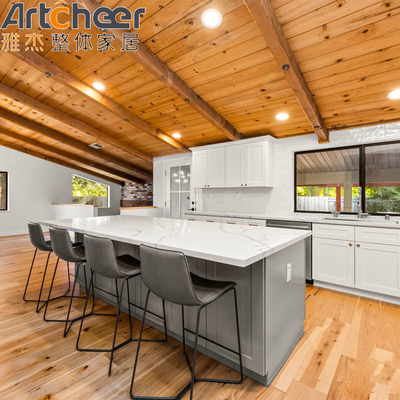 Beli Resin Countertop Material Kabinet Dapur Lengkap Set dalam Gaya Hamptons dengan 2 Pintu pembuatan online