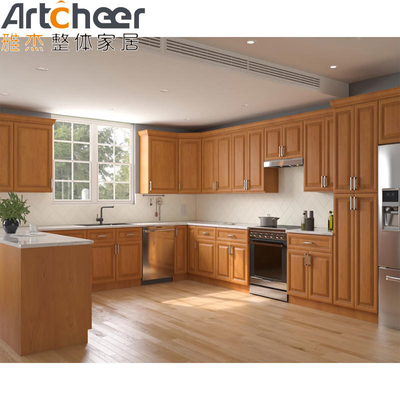 Beli Bentuk Modular Kayu Padat Lemari Shaker Modern Tradisional Untuk Rumah Modern pembuatan online