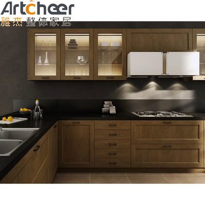 Beli Kabinet LED Warna yang Disesuaikan Kabinet Dapur Rumah Gaya Italia dengan Desain Klasik pembuatan online
