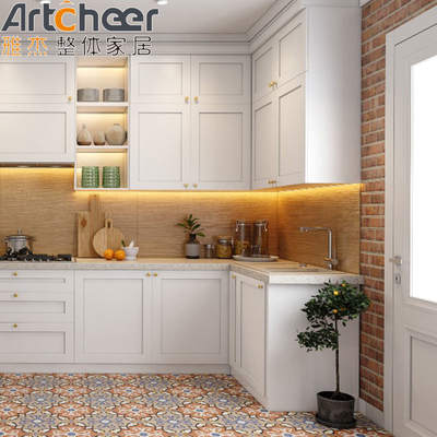 Beli Kabinet Dapur Bergaya Modern Terbaik Mengatasi Dengan Bahan Plywood Pintu Dan Desain Mewah pembuatan online