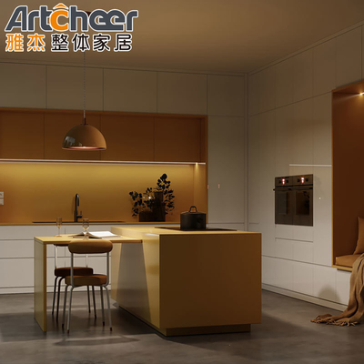 Beli Lemari Dapur Rumah Kecil Desain Modern Dibuat Dengan Bahan Karkas Lapisan pembuatan online