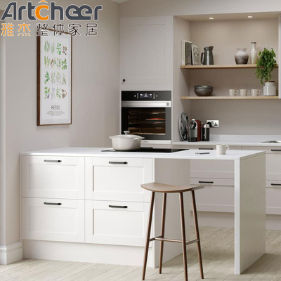 Beli Lemari Dapur Gaya Amerika Bergaya Modern dari Kayu Padat dengan Ukuran Disesuaikan pembuatan online