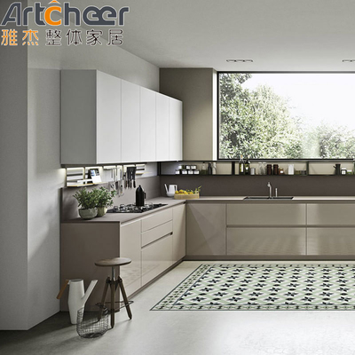 Beli High End Melamine Board Dapur Lemari untuk Industri Impor Hotel dan Apartemen pembuatan online