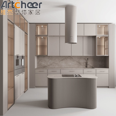 Beli Lemari Dapur Modular Vintage Dengan Bahan Kayu Padat Dan Set Lengkap oleh Cucina pembuatan online