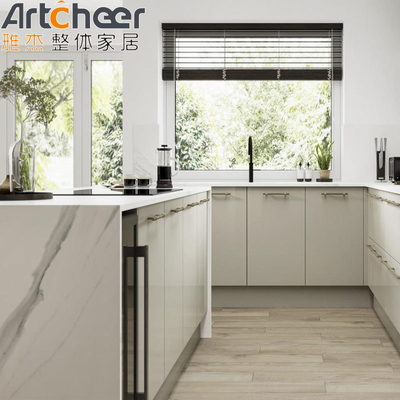 Beli Customized Warna Smart Home Plywood Modular Lemari Kayu PVC Desain Modern Laci Sliding Basket Dapur Pantry Cabinet pembuatan online