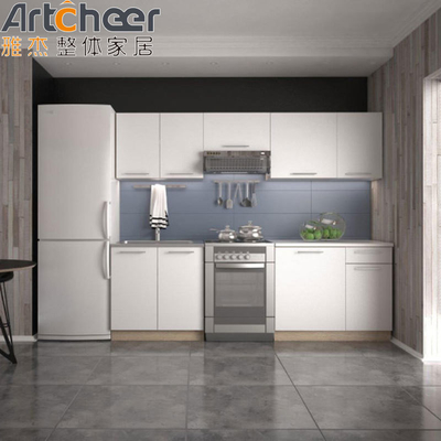 Beli Lemari Dapur Kamar Kecil Set Lengkap dengan Karkas Kayu Lapis dan Desain Kontemporer pembuatan online