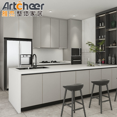 Beli Perabot dapur modern Kabinet dapur dengan desain BBQ luar ruangan dan sofa tutup gantungan pembuatan online
