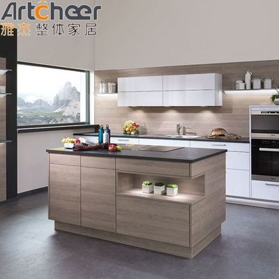 Beli Modern Plywood Furniture Dapur Set Kabinet untuk Full Pantry Storage dalam Permintaan Tinggi pembuatan online