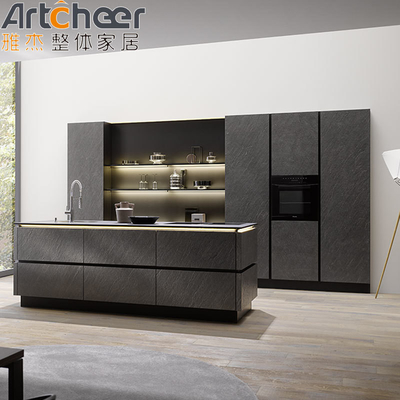 Beli Desain kecil Melamin Finish Dapur Lemari Modern dan Terjangkau untuk Pasar Eropa pembuatan online