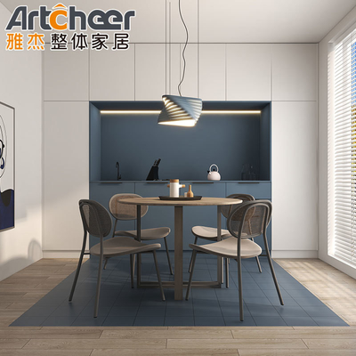 Beli E1/Bahan Ramah Lingkungan Set Lemari Dapur Putih PVC Kontemporer pembuatan online