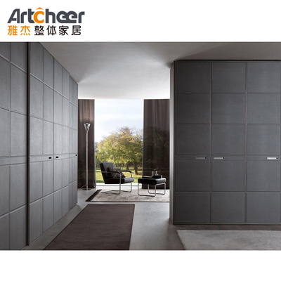 Beli Midcentury Sliding Door Bedroom Walk In Wardrobe Dengan Gaya Kayu Panel pembuatan online