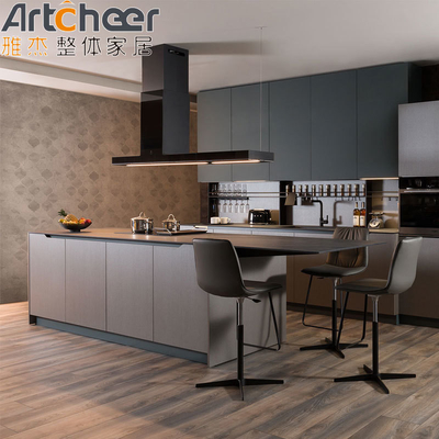 Beli Lemari Dapur Hitam Modern Bersiap-Siap Menggabungkan Perabot Kayu Dengan Desain Bebas pembuatan online