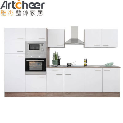 Beli Modern Style Melamin Finish Plywood Karkas Dapur Kabinet dengan Unit Kabinet Tinggi pembuatan online