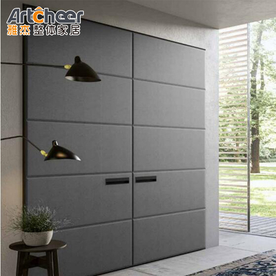 Beli PANEL Gaya Kayu Modern Lemari Pakaian untuk Kamar Tidur Desain dan Fungsi Eropa pembuatan online
