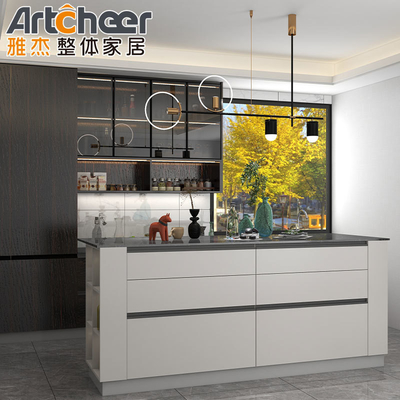 Beli Furnitur Lemari Smart Island Countertop Resin untuk 2022 Renovasi Dapur Modern pembuatan online