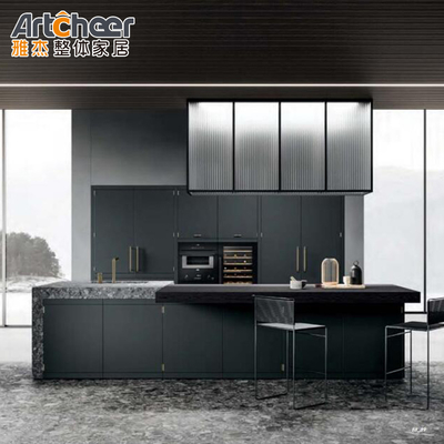 Beli Lemari Dapur Kayu Padat dengan Ukuran Disesuaikan dengan Wastage Container dan Desain Modular pembuatan online