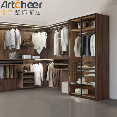 Beli Ukuran Custom Walk In Bedroom Wall Wardrobe Untuk Wanita Modern Bergaya Open Design Tingginya Bisa Disesuaikan pembuatan online