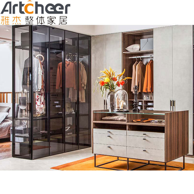 Beli Pakaian Midcentury Organizer Walk In Closet Lemari Pakaian sederhana Untuk furnitur kamar tidur pembuatan online