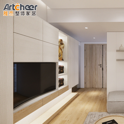 Beli Furnitur ruang tamu kontemporer modern mewah TV dipasang di dinding Unit termasuk TV Stand pembuatan online