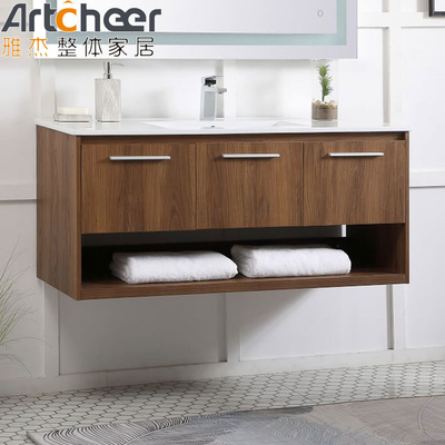 Beli Modern Quartz Counter Top Vanity Combo Midcentury Kamar Mandi Lemari Vanity untuk Rumah Bergaya pembuatan online