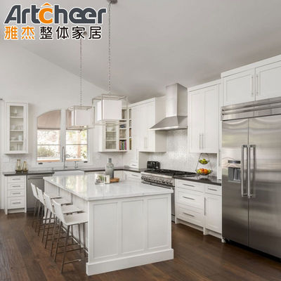 Lemari Dapur Modular Furnitur Italia untuk Warna yang Disesuaikan dan Desain Modern