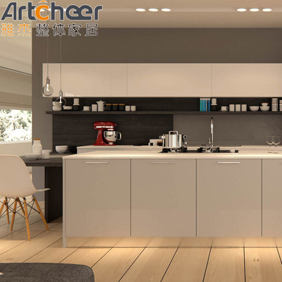 Customized Warna dan Desain Movable Kayu Modular Dapur Lemari untuk Pasar Thailand
