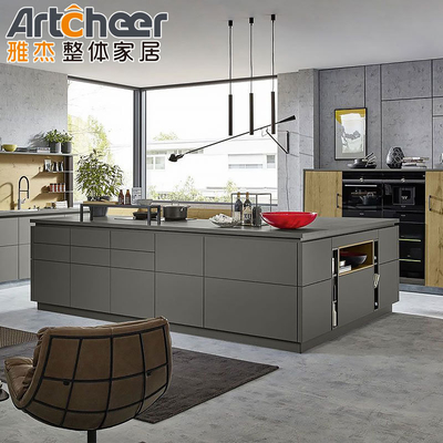 Furnitur Dapur Dahlia Putih Dengan Desain Kayu Padat Di Indonesia