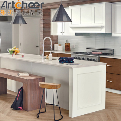 Modular RTA Ukuran yang disesuaikan Desain sederhana modern Perabotan dapur lacquer