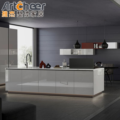 Mail Packing N Modular Design Lemari Dapur Dengan Soft Close Hinges Warna Disesuaikan