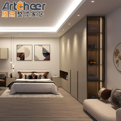 NO Lipat Furnitur kamar tidur rumah khusus Pakaian penyimpanan besar Lemari Pakaian