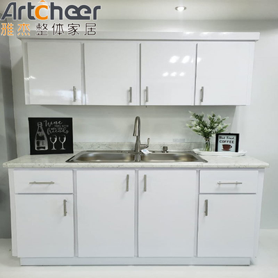 Lemari Dapur Alloy Aluminium Kepiting Dengan Warna dan Ukuran RTA Modular