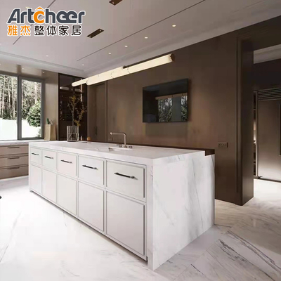 Lemari Dapur Kayu Custom Minimalis Dengan Aksesoris Ukuran Standar