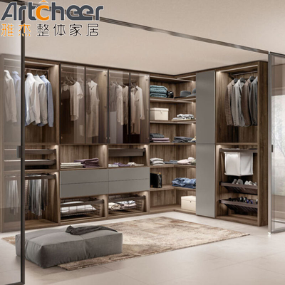 Furnitur Kamar Tidur Praktis Artcheer Walkin Wardrobe Penyimpanan Untuk Ruang Dapur Fungsi